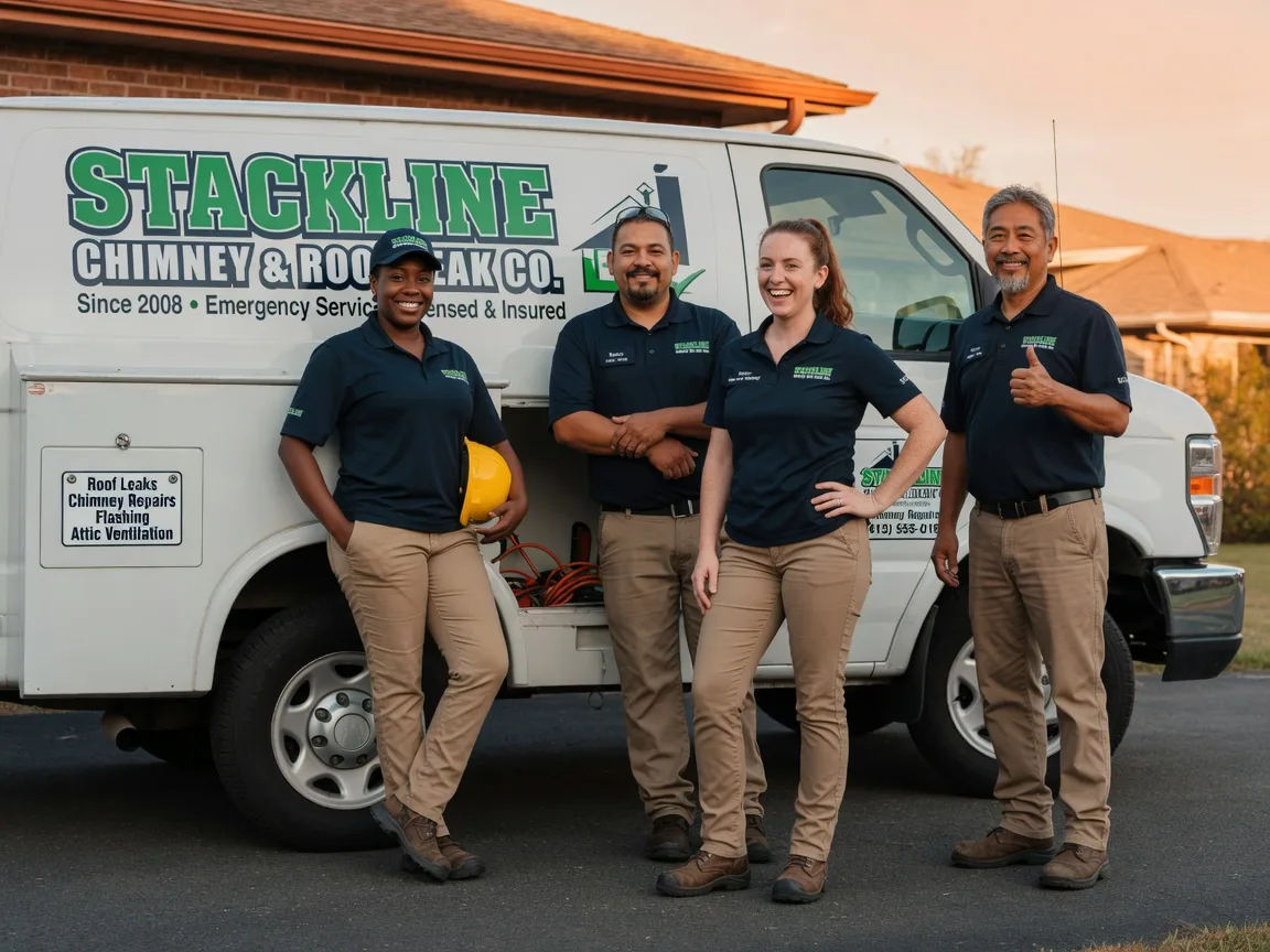 Chimney flashing repair company in Rockville, RI